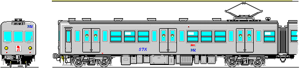 静鉄電車図鑑(300系)